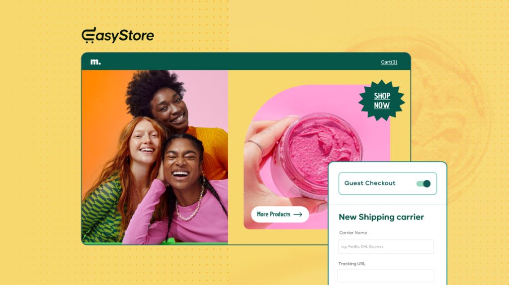 EasyStore v1.0.1: Introducing Guest Checkout & Shipping Carrier Options