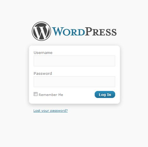 Go to your WordPress admin dashboard and log in.