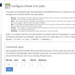 How To Configure a Cron Job | cPanel Blog
