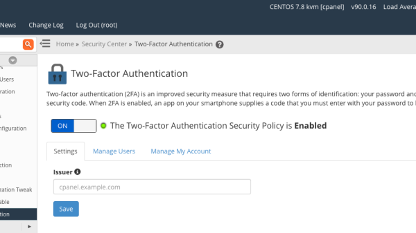 How to Configure and Use Two-Factor Authentication in cPanel | cPanel Blog