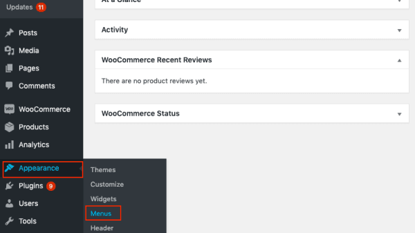 How to create menu in your WordPress website - CAREMYWP