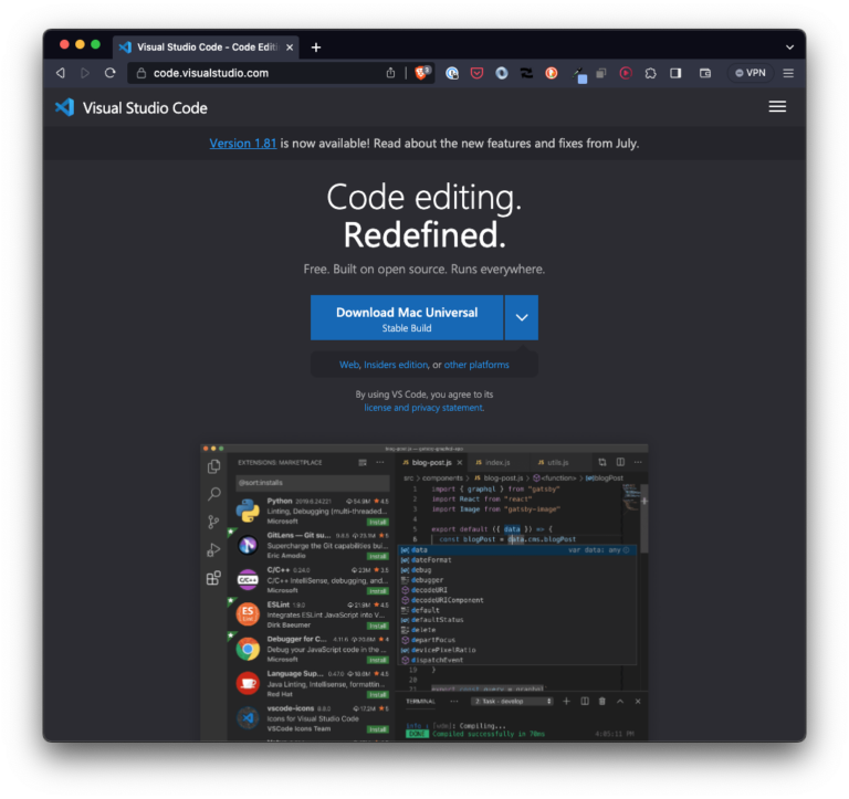 Use Visual Studio Code For Python Development - FASTDOT Hosting