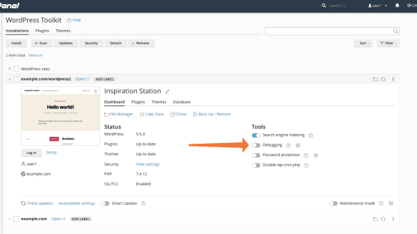 WordPress Debugging with cPanel and WordPress Toolkit | cPanel Blog